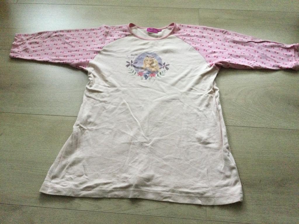 Barbie nachtjapon, maat 116/122, Ophalen of Verzenden, Meisje, Nacht- of Onderkleding