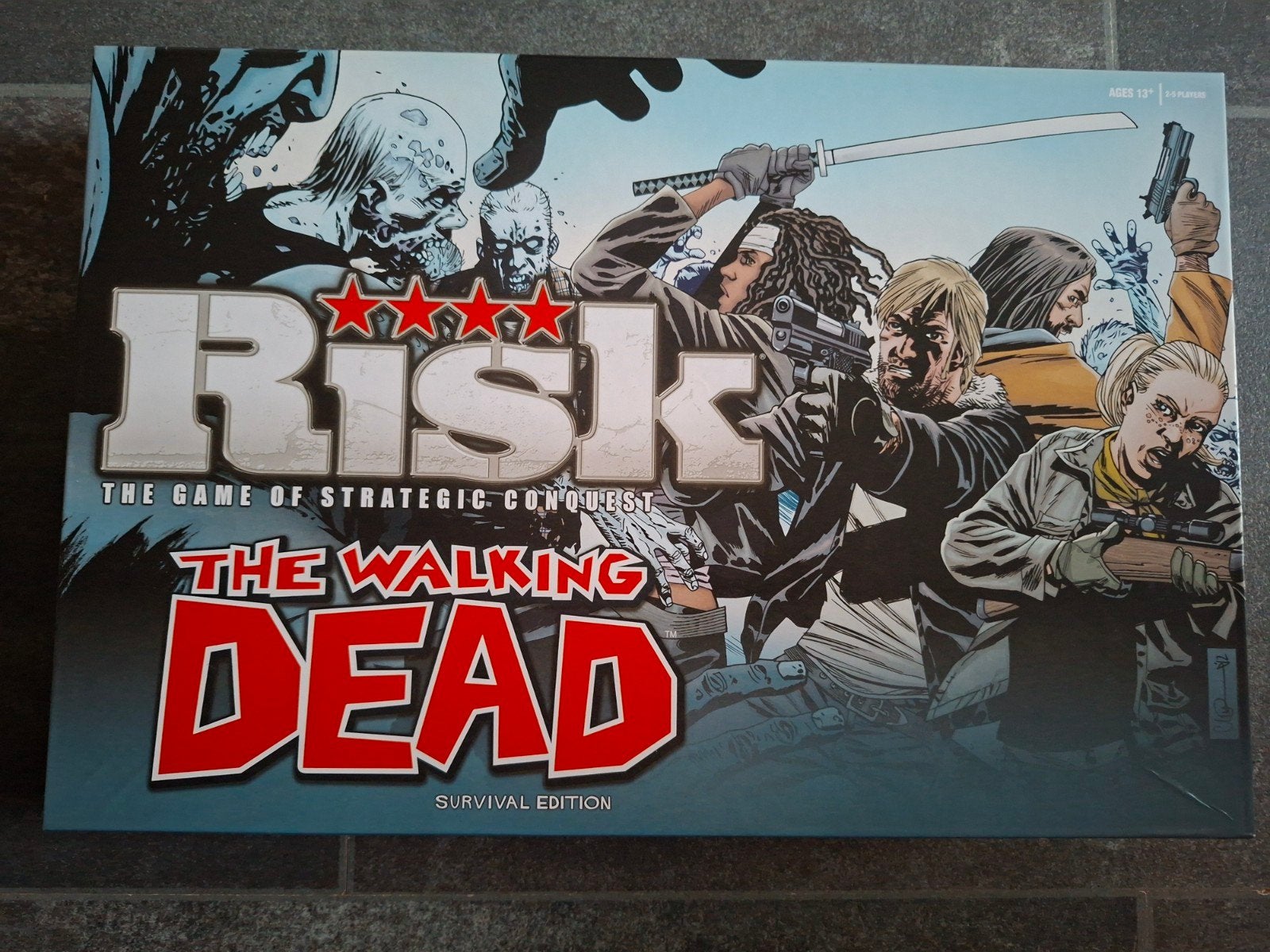 Risk The Walking Dead Survival Edition Bordspel, Drie of vier spelers, Ophalen of Verzenden, Nieuw, Skybound Games