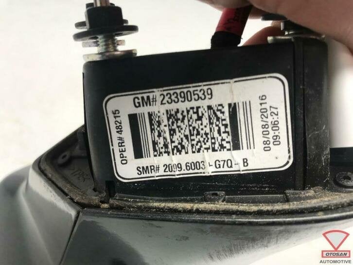 chevrolet camaro 2016+ buitenspiegel usa side assist links, Gebruikt, Info@gm.com, Chevrolet, Ophalen of Verzenden