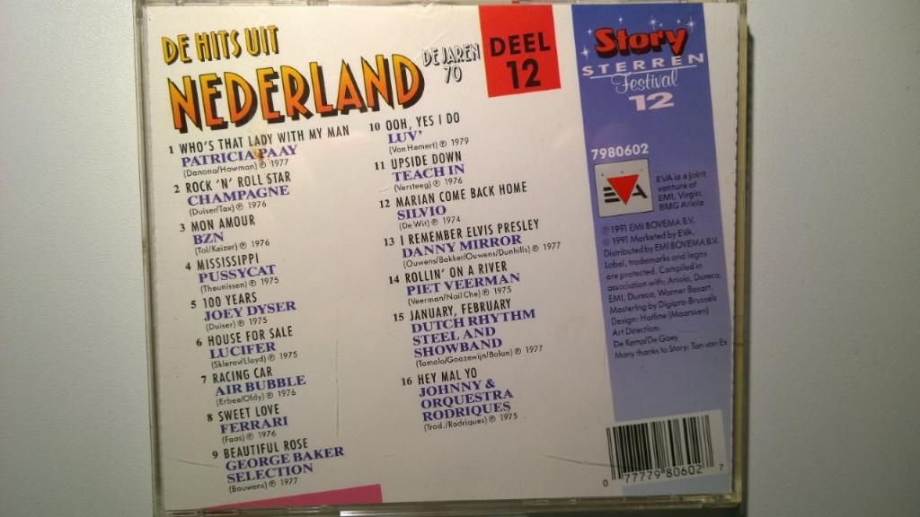 De Hits Uit Nederland De Jaren 70, Cd's en Dvd's, Ophalen of Verzenden, Zo goed als nieuw, Pop