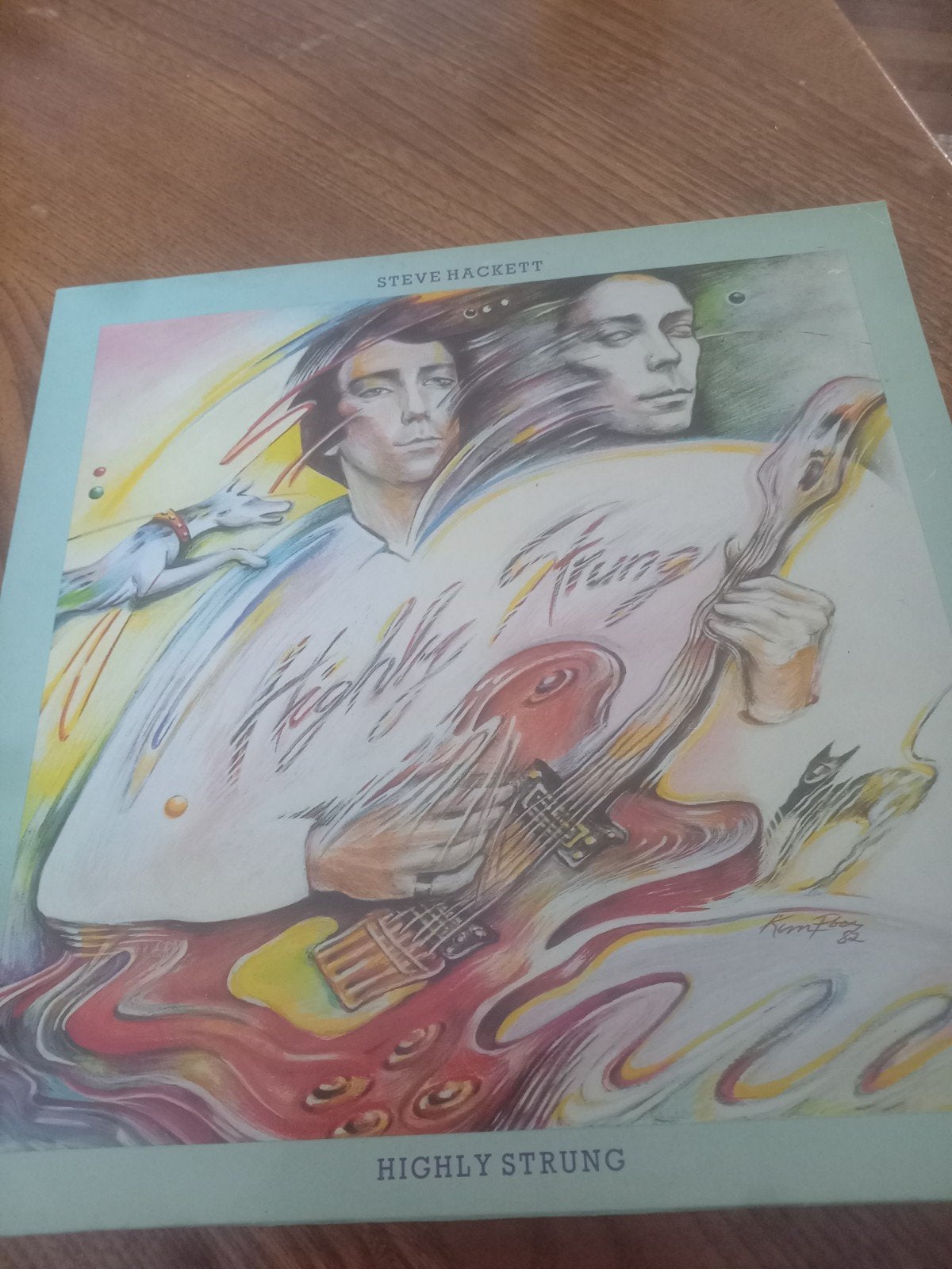 Steve Hackett - Highly Strung LP (1983) - Classic Rock, Ophalen of Verzenden