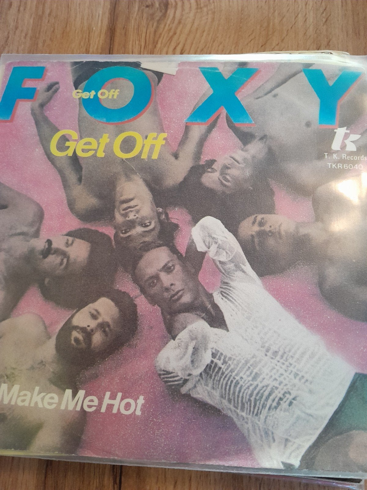 Foxy 7inch get off, Ophalen of Verzenden, Zo goed als nieuw, Overige formaten