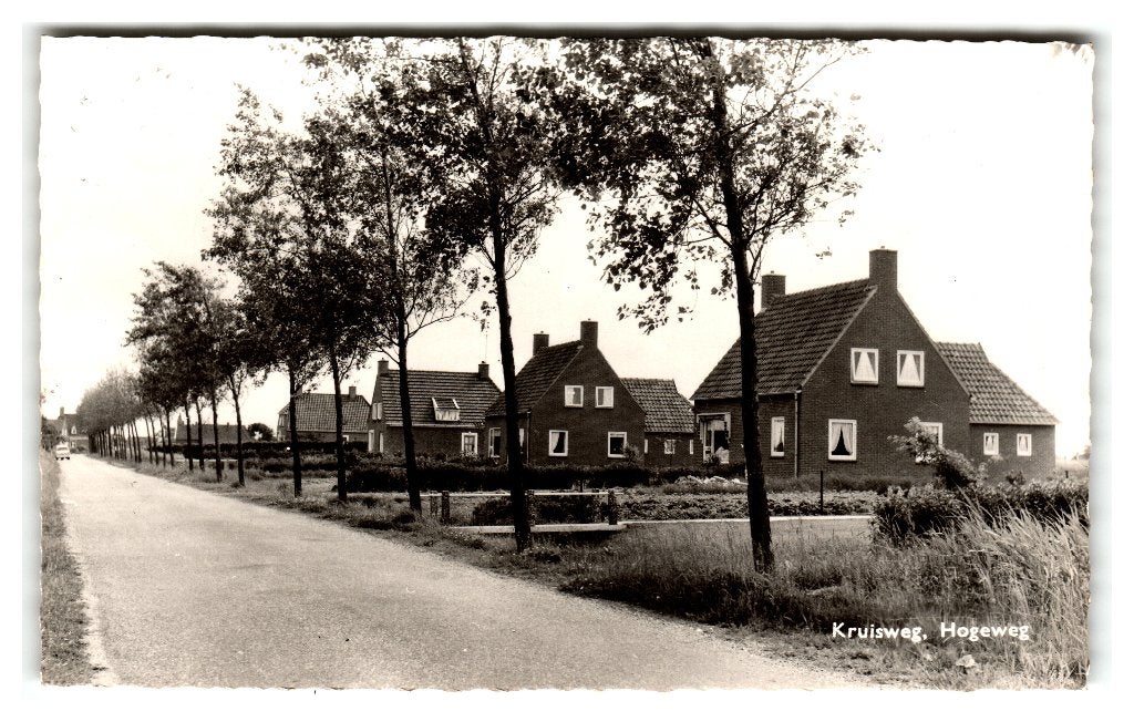 Kruisweg, (bij Kloosterburen) Hogeweg, Verzenden, 1960 tot 1980, Gelopen, Groningen
