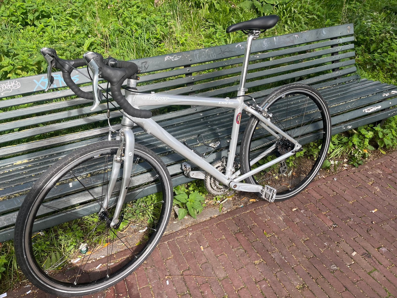 Gravelbike Giant CRS SE Framemaat medium Shimano 9 speed, Ophalen, 28 inch, Gebruikt, Giant
