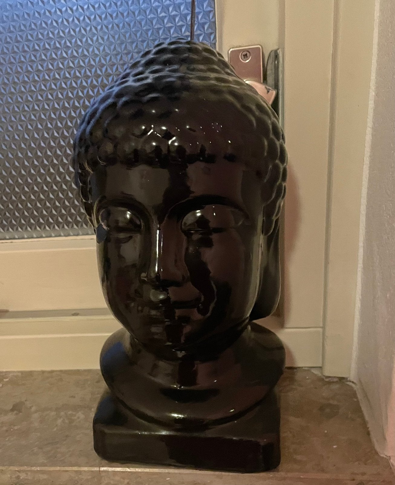 Zwarte Boeddha, Antiek en Kunst, Ophalen of Verzenden