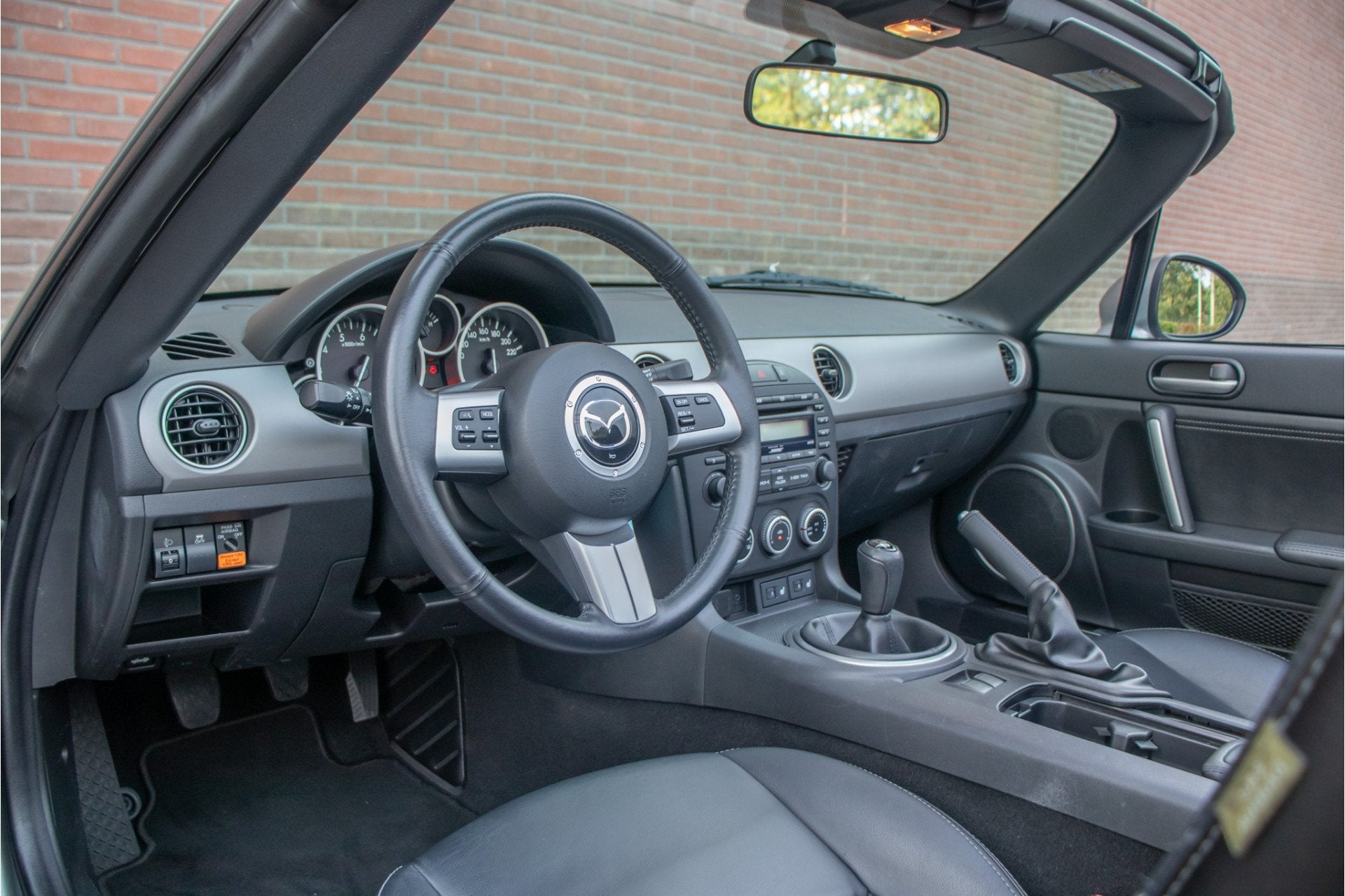 Mazda MX-5 2.0 Roadster Coupe Center-Line, 44.000km, Leder B, Auto's, 13 km/l, Euro 5, Achterwielaandrijving, Gebruikt