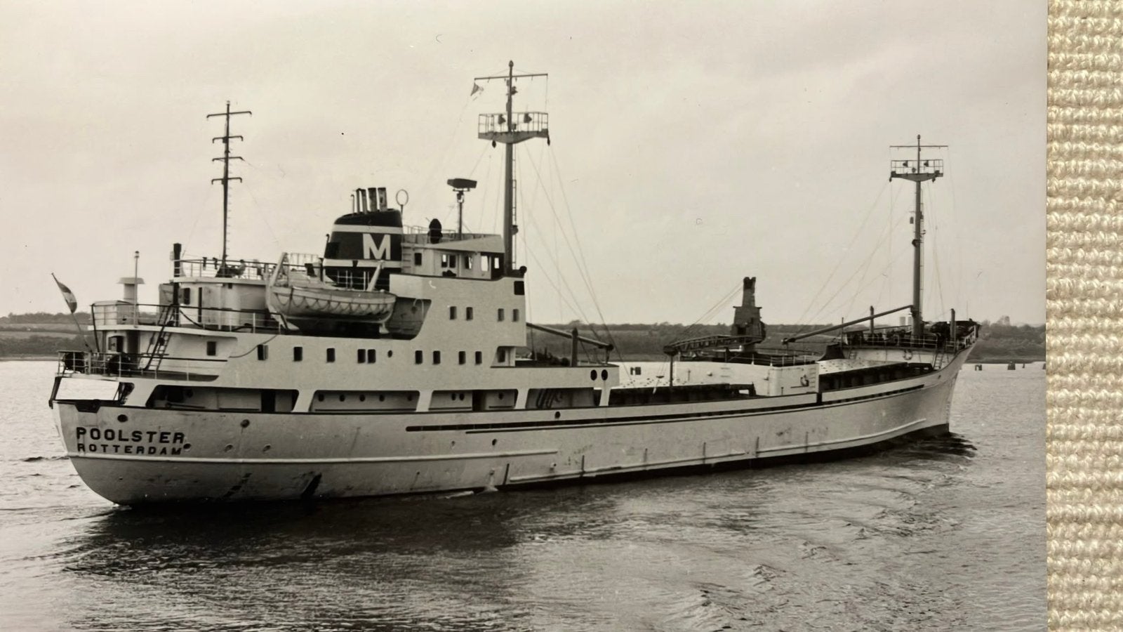 POOLSTER   1962  Müller  werf Friesland Lemmer Amels, Ophalen of Verzenden, Zo goed als nieuw, Kaart, Foto of Prent