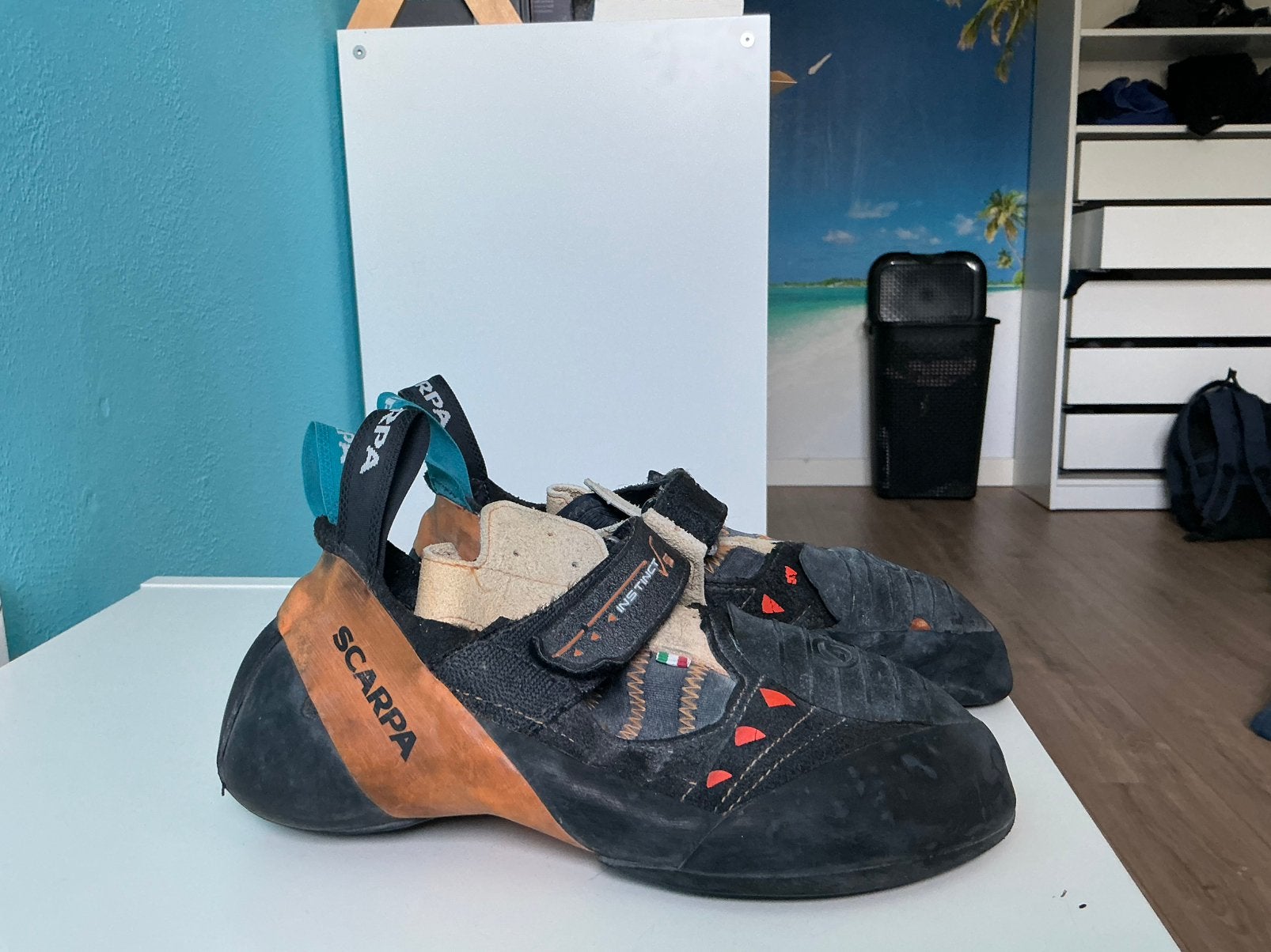Scarpa instinct VSR, Ophalen of Verzenden, Zo goed als nieuw, Klimsportschoenen
