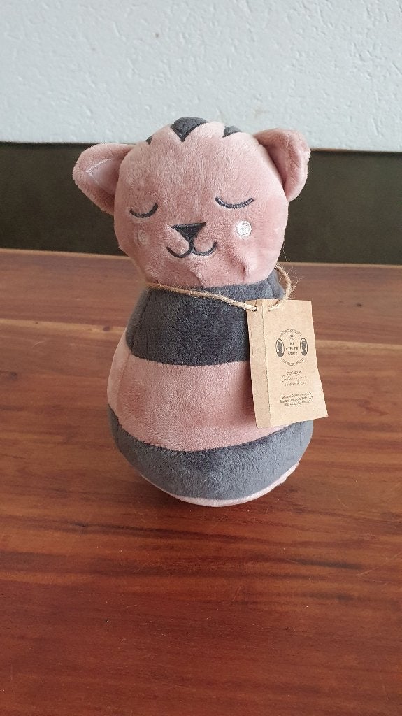 Baby rammelaar, wiebel knuffel, poes. Sostrene Grene. 5C8, Tweedehands verkoop, Tweedehands verkoop, Gebruikt, Ophalen of Verzenden