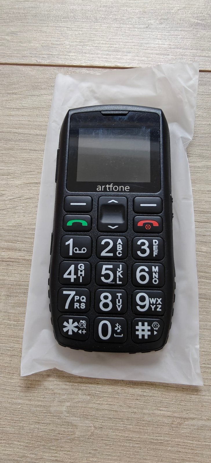 Artfone C1 Seniorentelefoon 4G met houder zgan, Ophalen of Verzenden, Klassiek of Candybar, Zonder simlock, Zonder abonnement