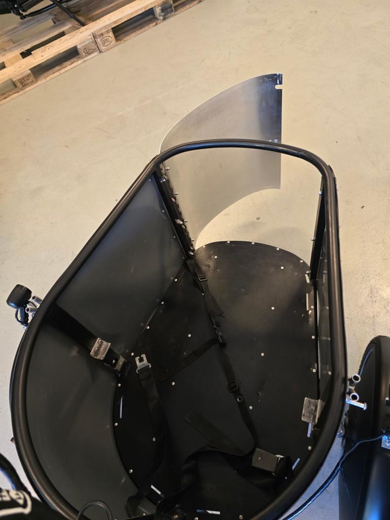 Nihola Dog middenmotor extra Lage instap N8 2JR.GARANTIE🥇, Fietsen en Brommers, Fietsen | Bakfietsen, Ophalen of Verzenden