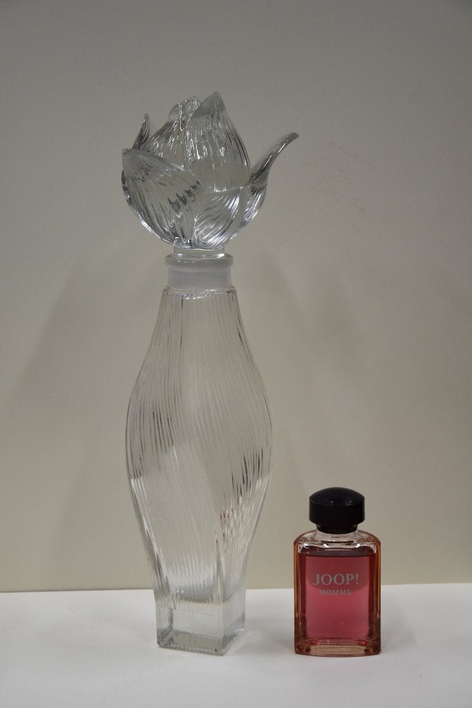 Etalage reclame object parfumfles XL Lalique Lilang, Ophalen of Verzenden, Zo goed als nieuw, Overige typen