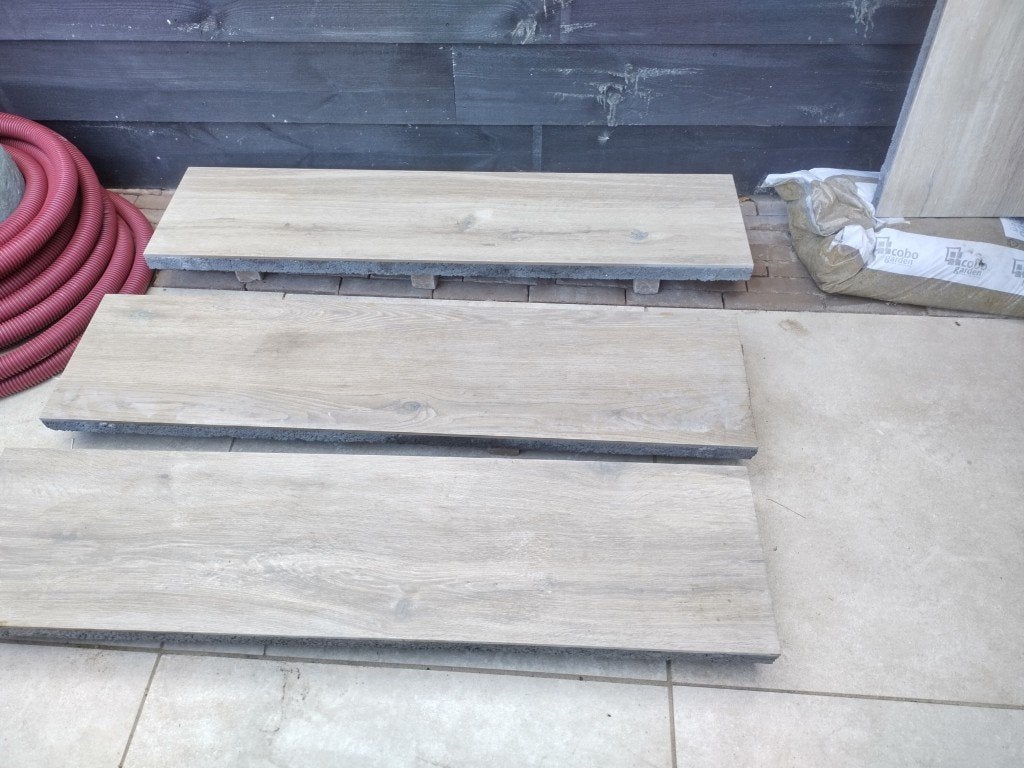 Geo ceramic mensola oak tegels, Tuin en Terras, Tegels en Klinkers, Ophalen, Keramiek, Nieuw, Minder dan 5 m²