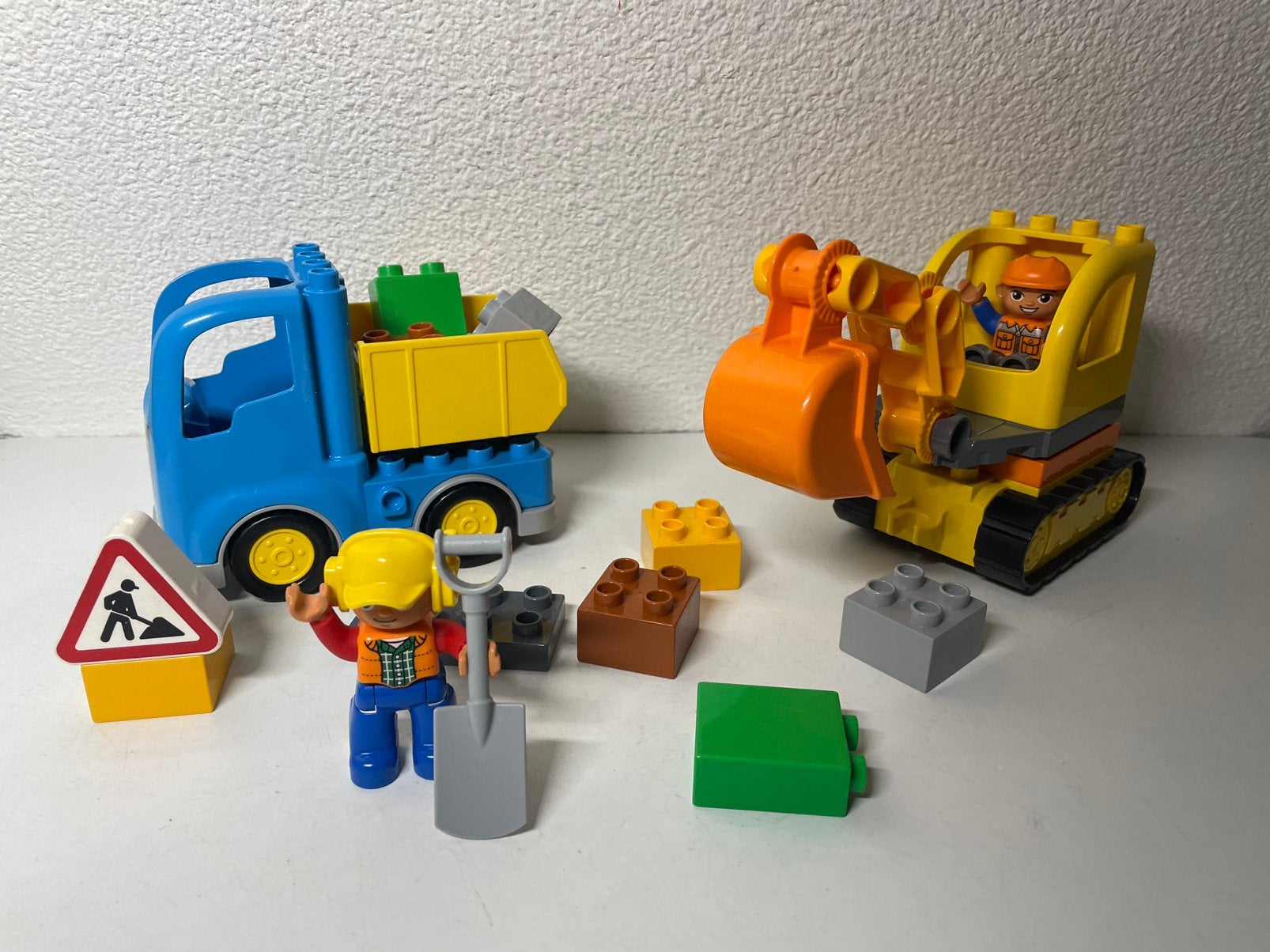 Duplo 10812 Rupsband-Graafmachine, Ophalen of Verzenden, Gebruikt, Duplo