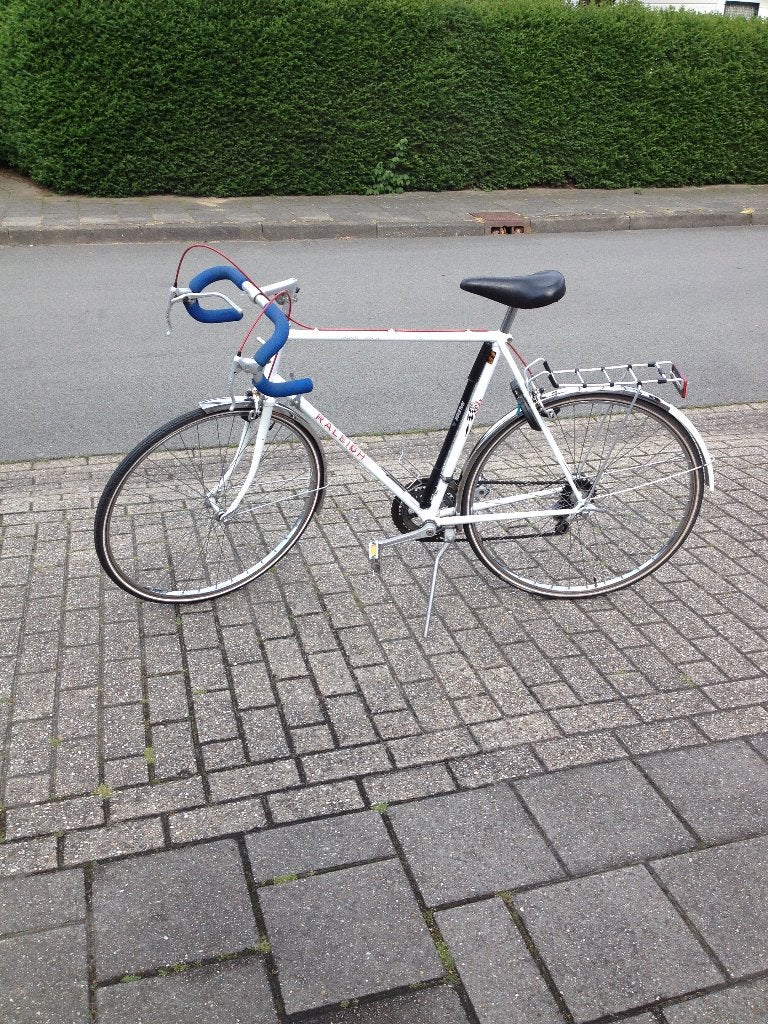 Vintage Raleigh Racefiets Jaren '70 - 60 cm Frame, 10 Versn., 28 inch, Gebruikt, 57 tot 61 cm, Ophalen