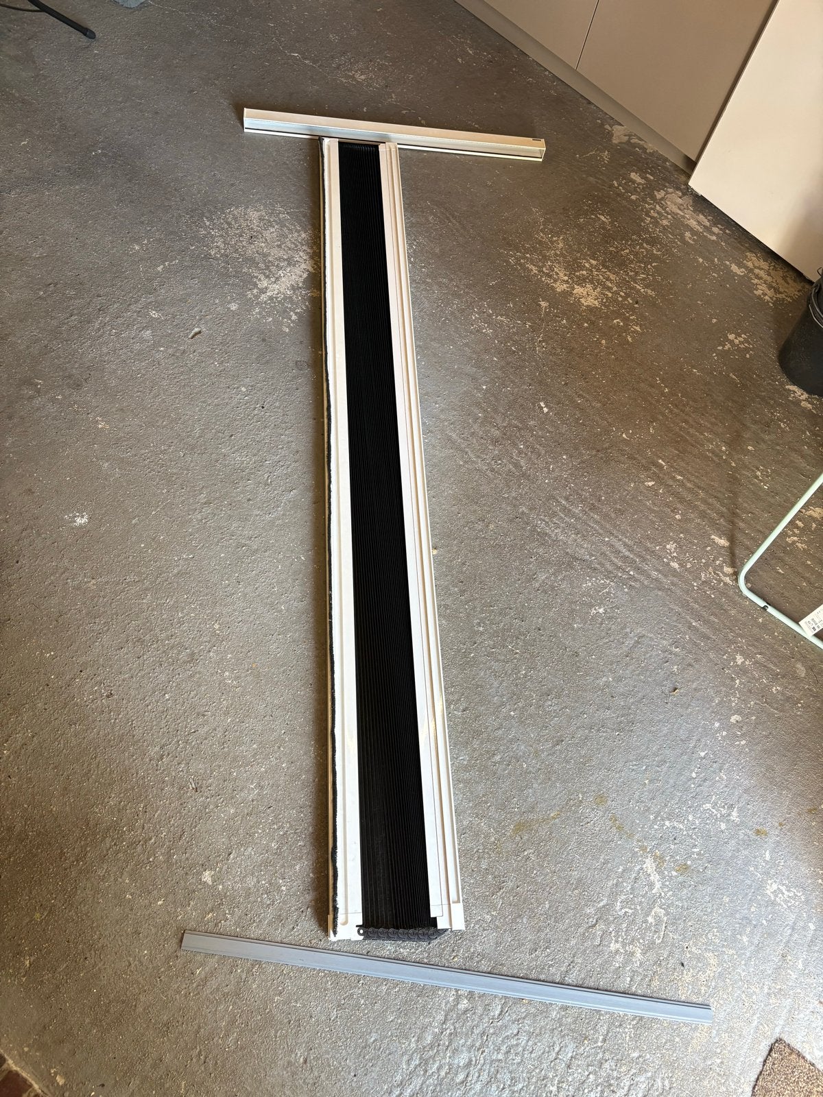 Toppoint plissé hordeur, Kunststof, Gebruikt, 215 cm of meer, Hordeur