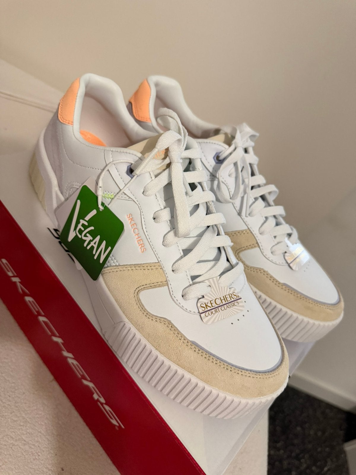 Skechers sneakers nieuw 41, Wit, Nieuw, Ophalen of Verzenden, Sneakers of Gympen