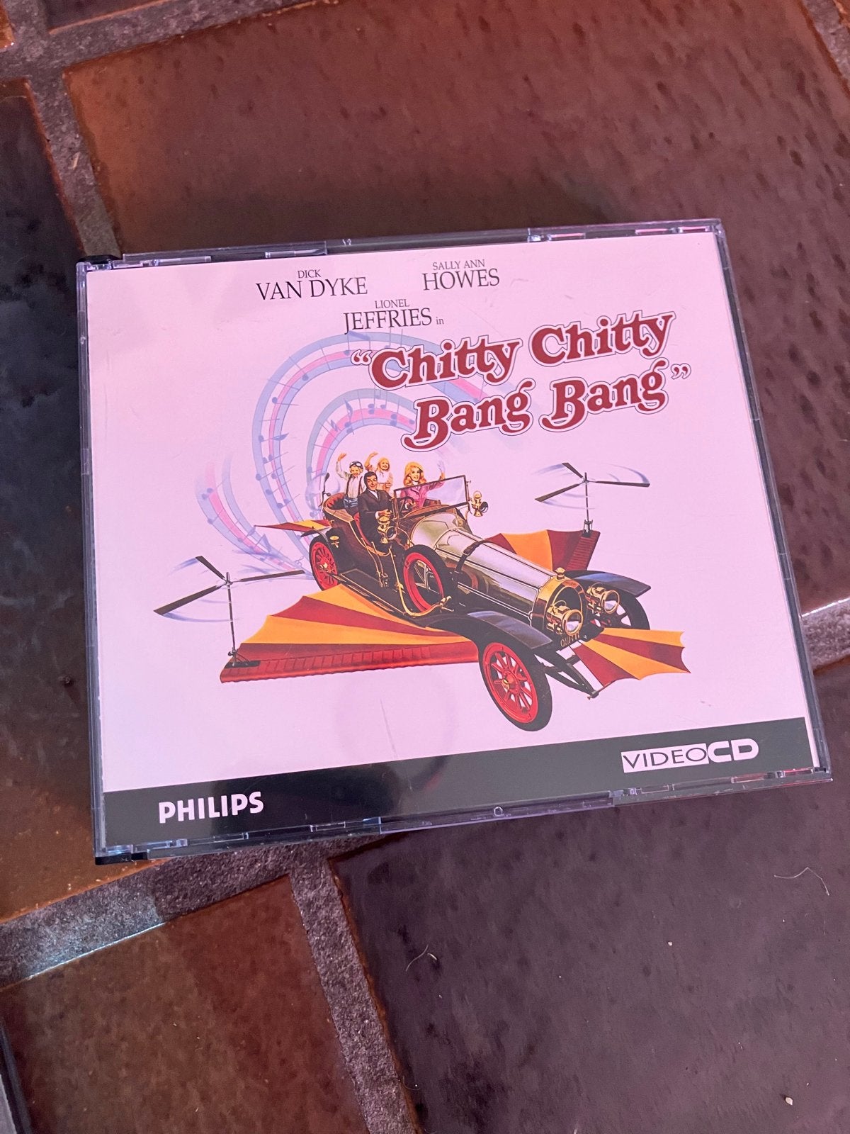 Chitty Chitty Bang Bang - VideoCD (Philips), Alle leeftijden, Ophalen of Verzenden, Gebruikt