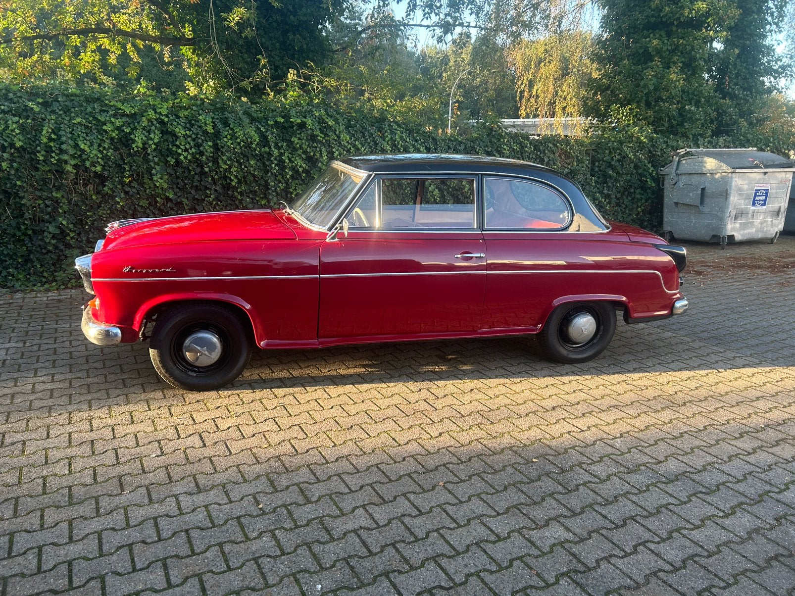 Borgward  Isabella Limited 1959 Rood, Auto's, 1500 cc, Particulier, 550 kg, Geïmporteerd
