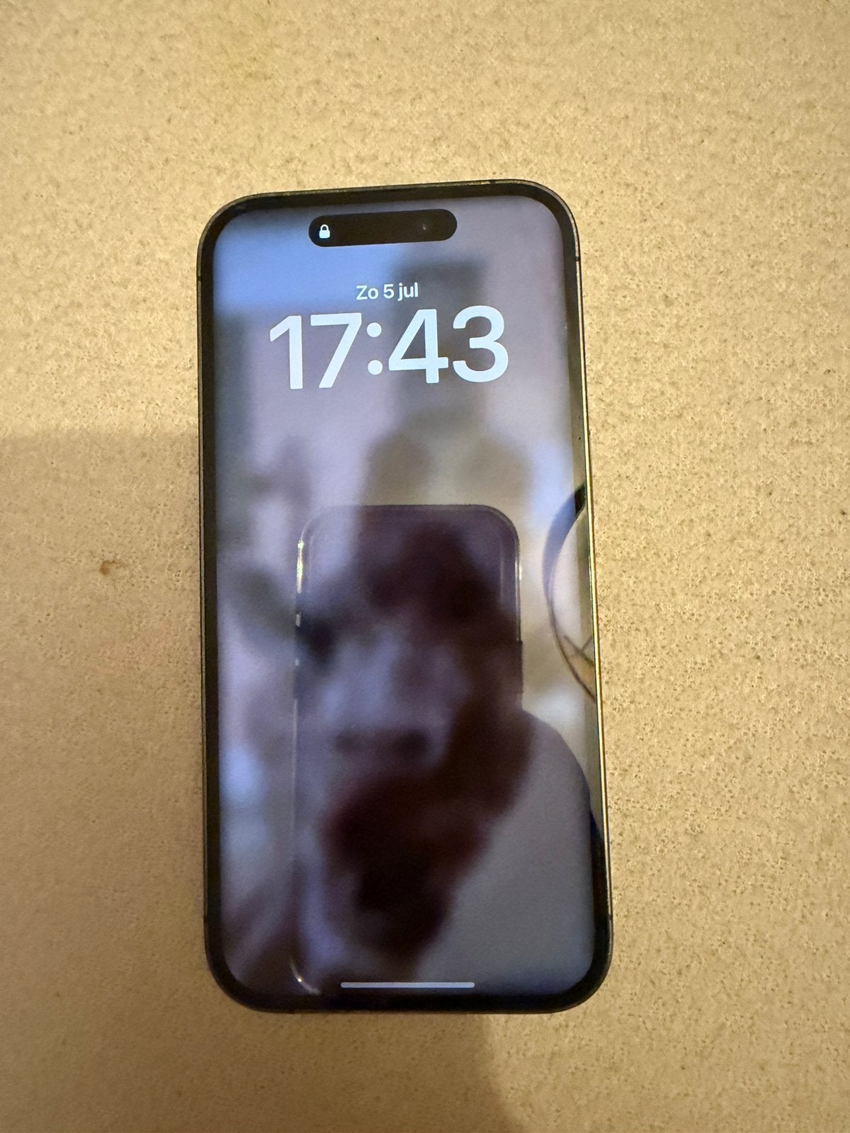 Iphone 14 pro  met kapotte achterkant, Zwart, Ophalen of Verzenden, Zo goed als nieuw, 128 GB