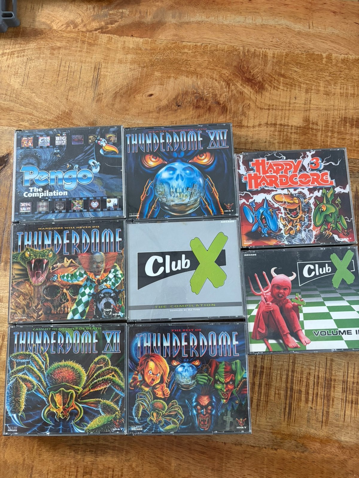 Hardcore CD Collectie! Thunderdome! Club X! Gebruikt, Cd's en Dvd's, Gebruikt, Hardcore, Overige typen, Ophalen of Verzenden