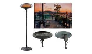 Heater terras staand 2000 watt., Elektrisch, Eddiys, Espel, Vloer