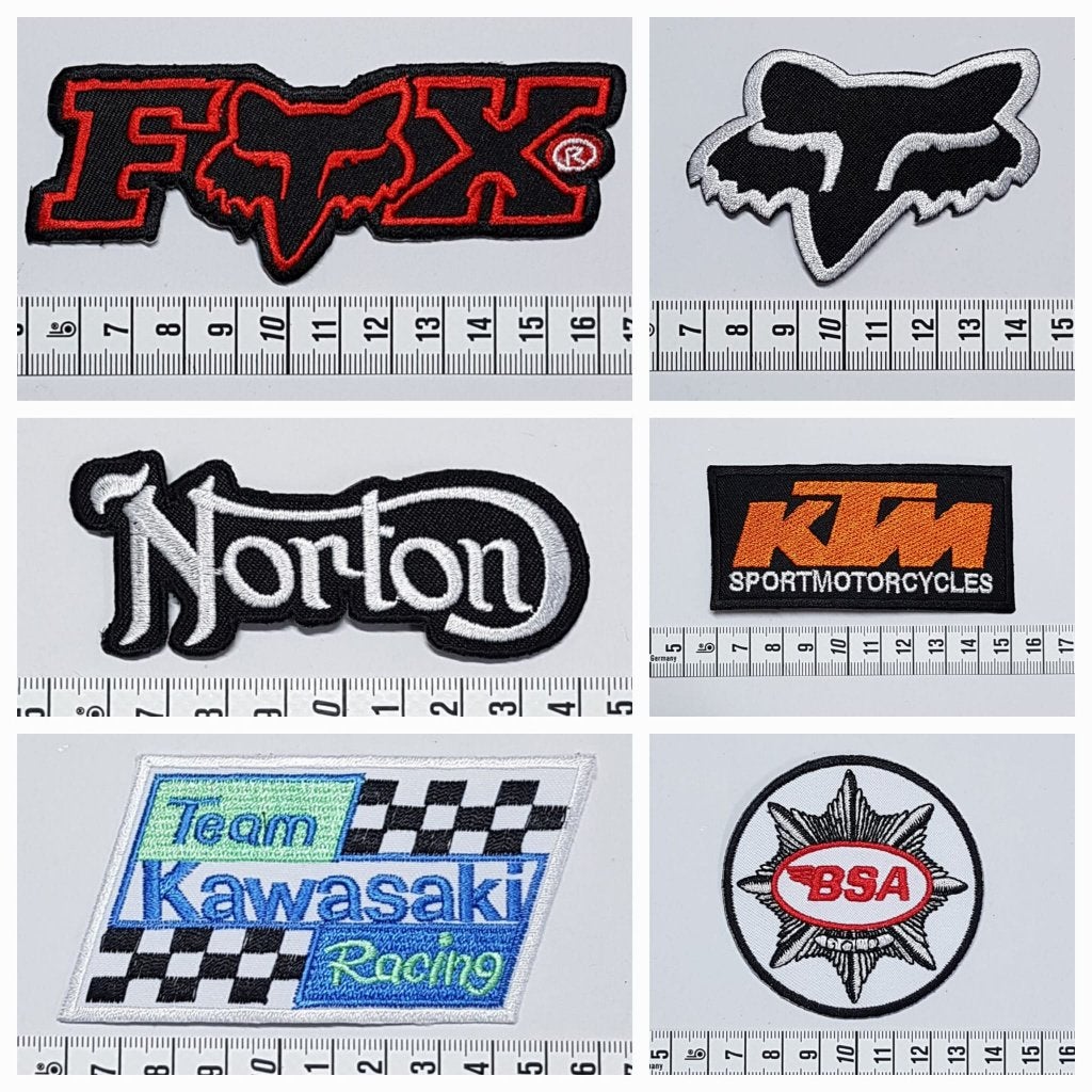 Patch,brommer,motor,bsa,fox,embleem,emblemen,norton,ktm, Ophalen of Verzenden, Nieuw