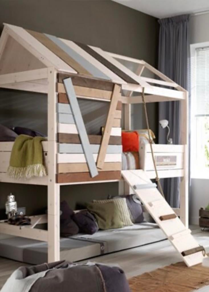 Lifetime Boomhut Bed Hoogslaper - Avontuurlijk Kinderbed, Ophalen, Gebruikt, Halfhoogslaper