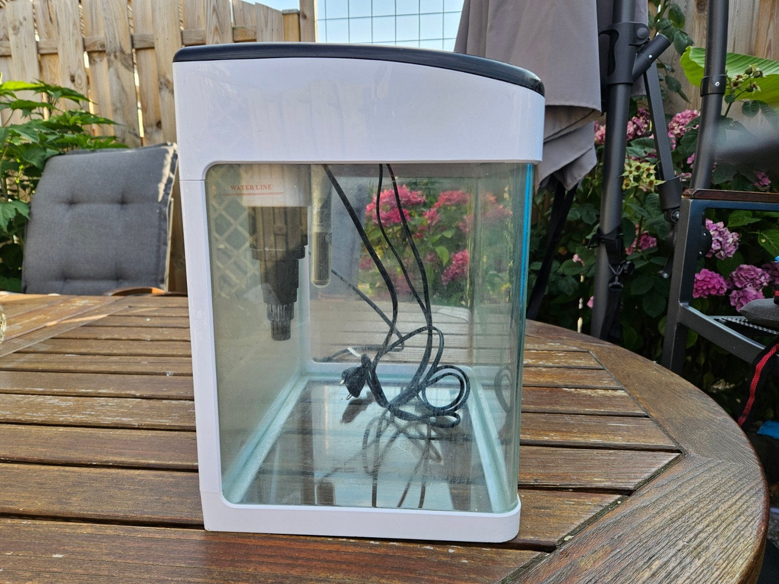 Aquarium te koop, Ophalen of Verzenden, Gebruikt, Leeg aquarium