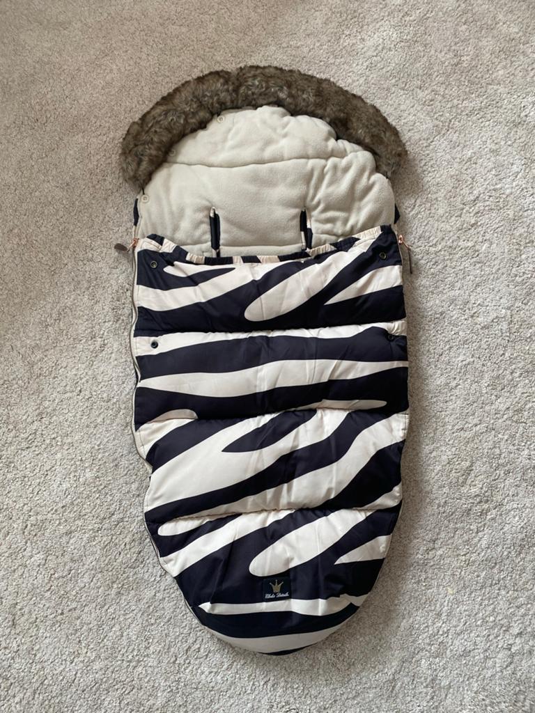 Elodie Details Voetenzak Zebra Sunshine, Ophalen of Verzenden, Gebruikt, Eenpersoons, Zwart