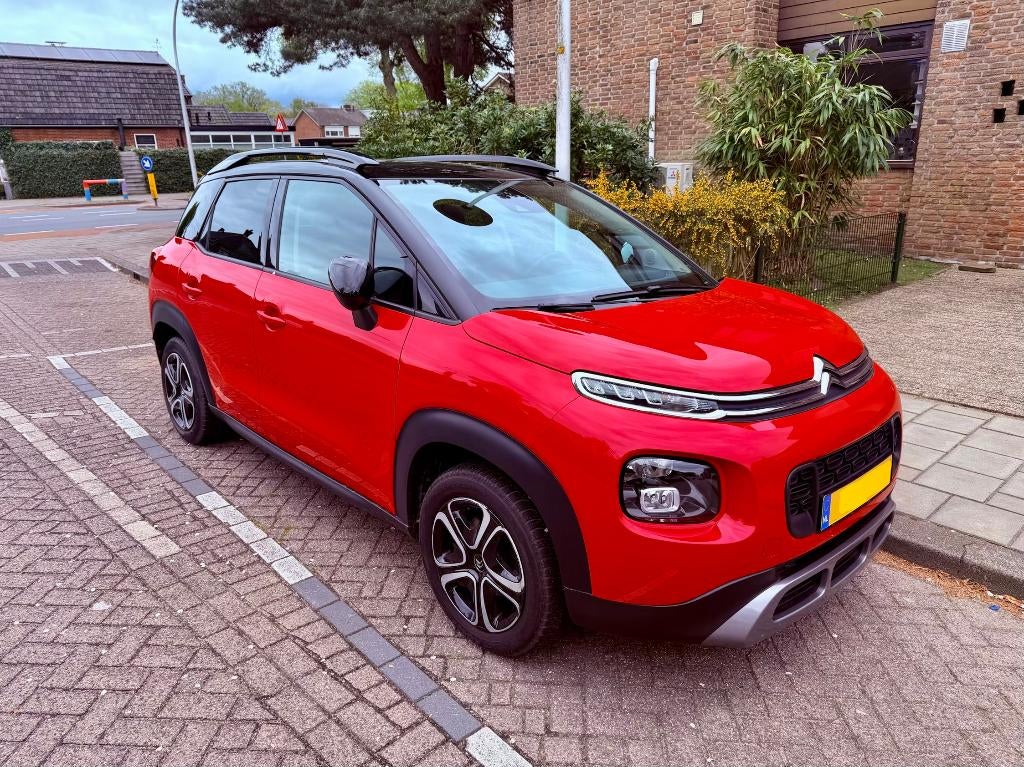 Citroën C3 Aircross 1.2 Puretech 110pk S&S 2019 Rood, Auto's, Citroën, Voorwielaandrijving, 1199 cc, Origineel Nederlands, Handgeschakeld
