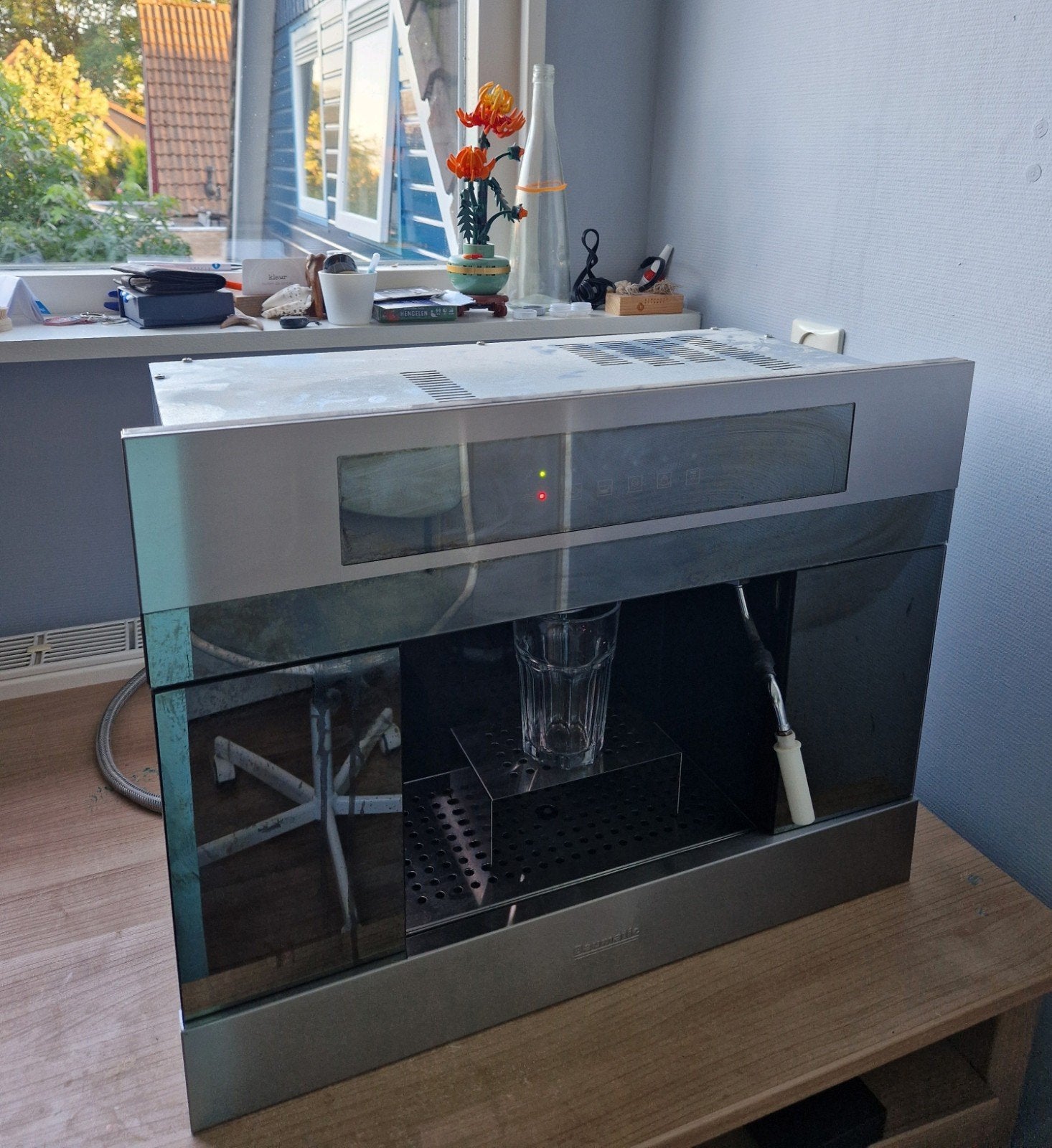 Inbouw koffiemachine Bijna Gratis MET DEFECT Baumatic PROJEC, Witgoed en Apparatuur, Espresso apparaat, Gemalen koffie, Ophalen of Verzenden