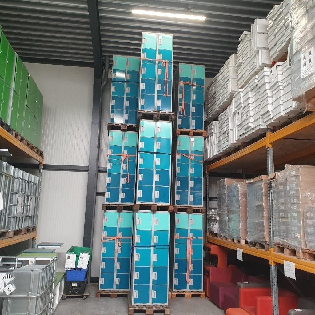 Partij 5-deurs Sono lockerkasten lockers kluisjes locker, Gebruikt, Ophalen of Verzenden, X, X