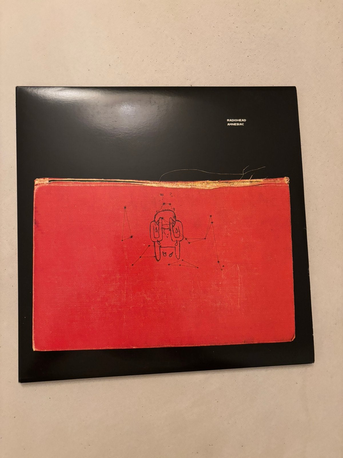 Lp radiohead - amnesiac 2001 2x 10’ vinyl near mint, Ophalen of Verzenden, Zo goed als nieuw, 12 inch, Poprock