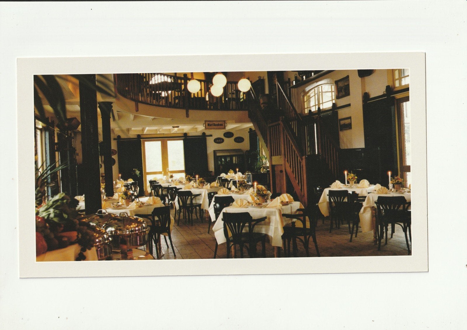 UTRECHT SPOORWEGMUSEUM MALIEBAAN RESTAURANT DE BLAUWE ENGEL, Ophalen of Verzenden, 1980 tot heden, Ongelopen, Utrecht