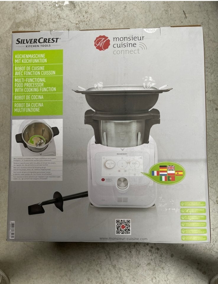 Monsieur Cuisine Connect - Nieuw in doos, Witgoed en Apparatuur, Keukenmixers, 3 tot 4 liter, Ophalen of Verzenden, Nieuw, 3 snelheden of meer