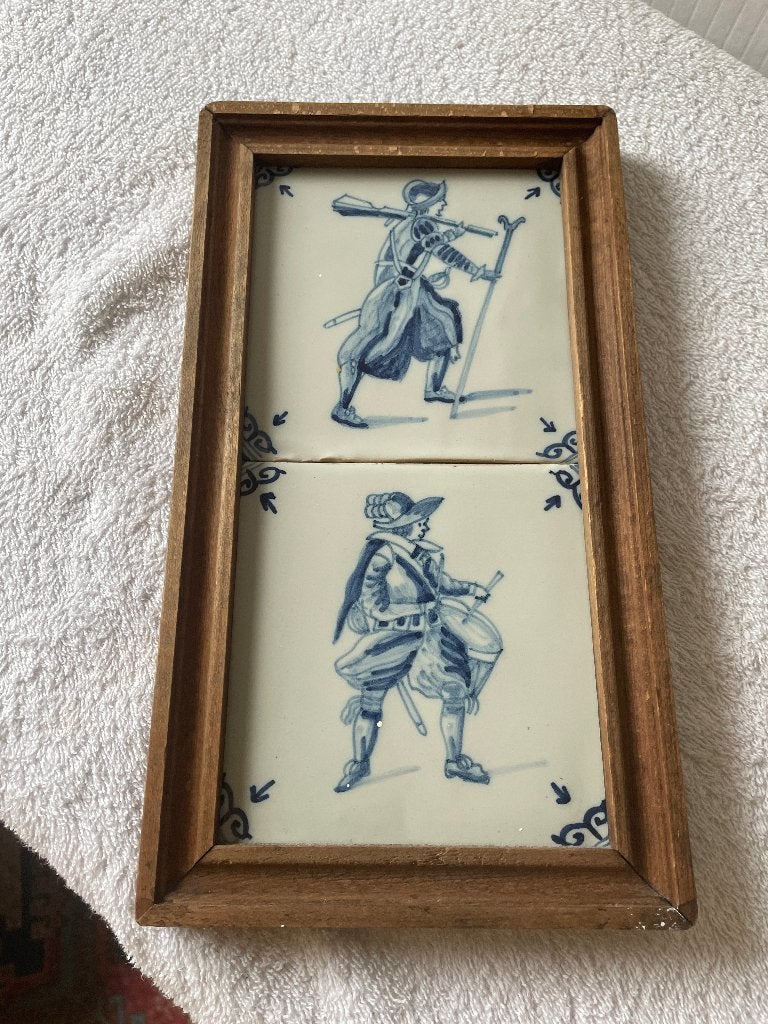 Oude Makkum tegels, Antiek en Kunst, Ophalen of Verzenden
