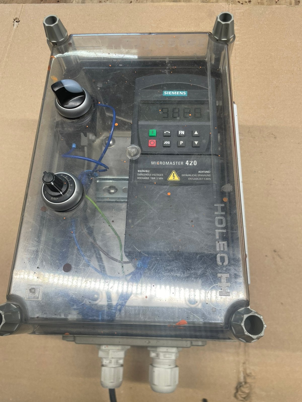 FREQUENTIEREGELAAR SIEMENS MICROMASTER 420, Verzenden, Zo goed als nieuw