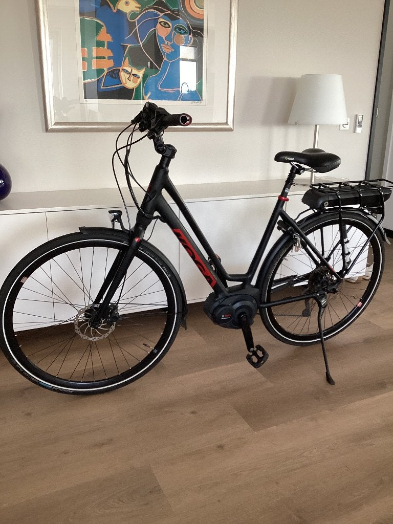 Koga E-lement elektrische damesfiets; frame maat 53, Fietsen en Brommers, Zo goed als nieuw, 51 tot 55 cm, 50 km per accu of meer