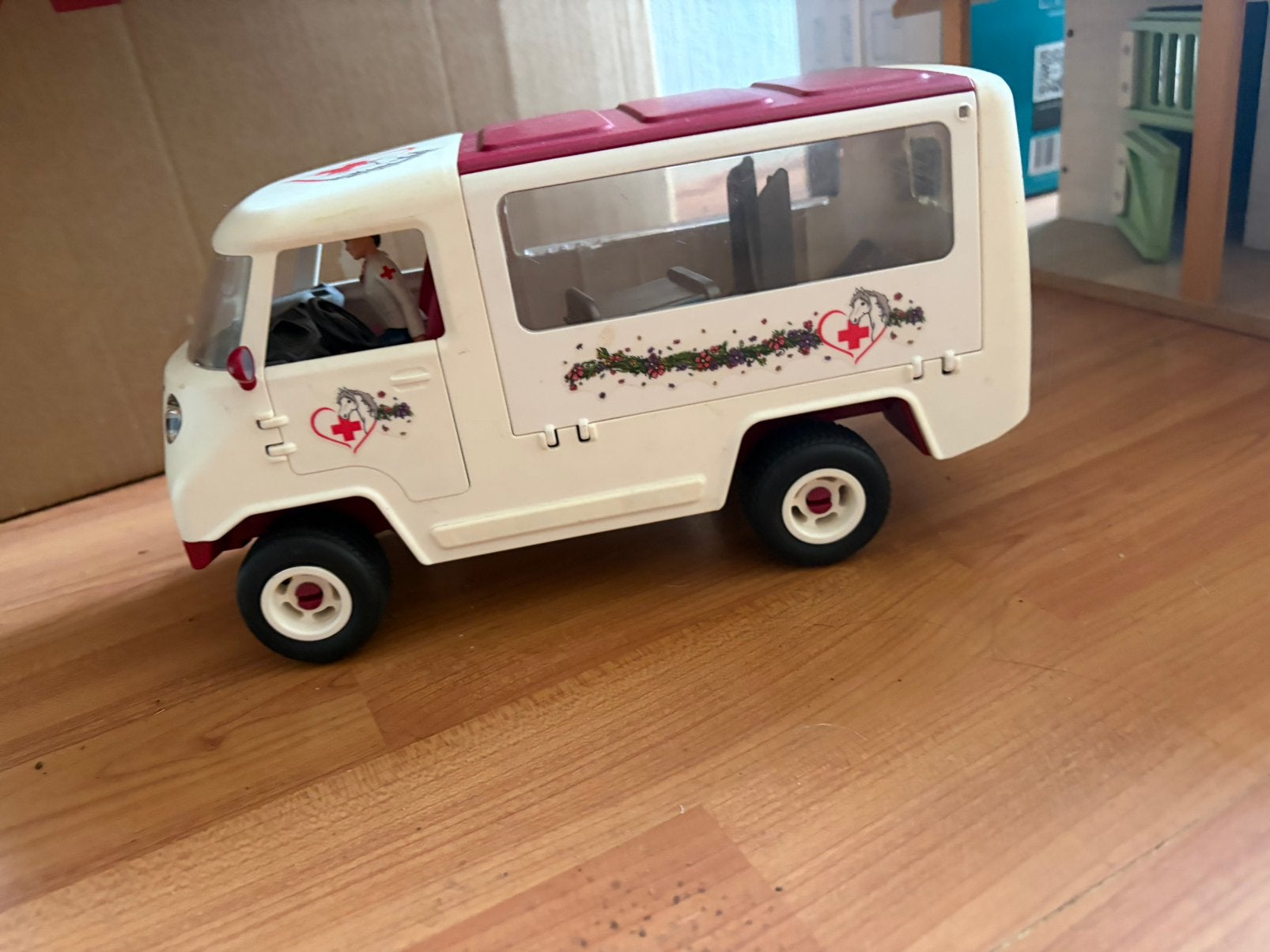 Schleich dierenartscamper, Ophalen, Gebruikt