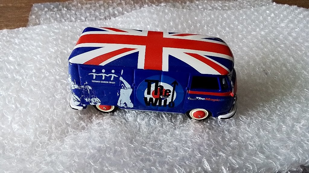 In mooie nieuw staat vw t1 busje van the who rock band, Ophalen of Verzenden, Nieuw, Auto, Schuco