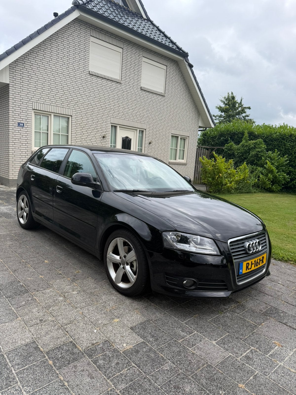 Audi A3 1.4 Tfsi 92KW Sportback 2009 Zwart, Auto's, Audi, Voorwielaandrijving, 125 pk, 680 kg, 4 cilinders