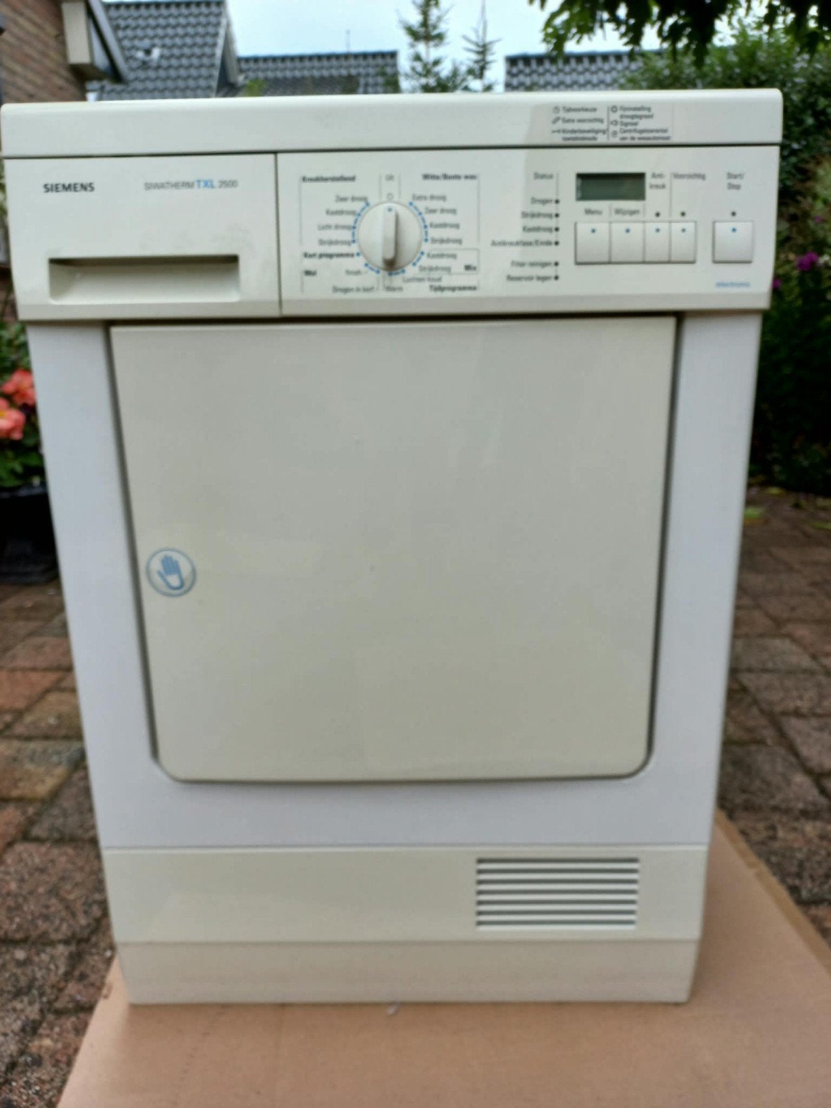 siemens wasdroger, Witgoed en Apparatuur, Ophalen, 6 tot 8 kg, Gebruikt, 85 tot 90 cm