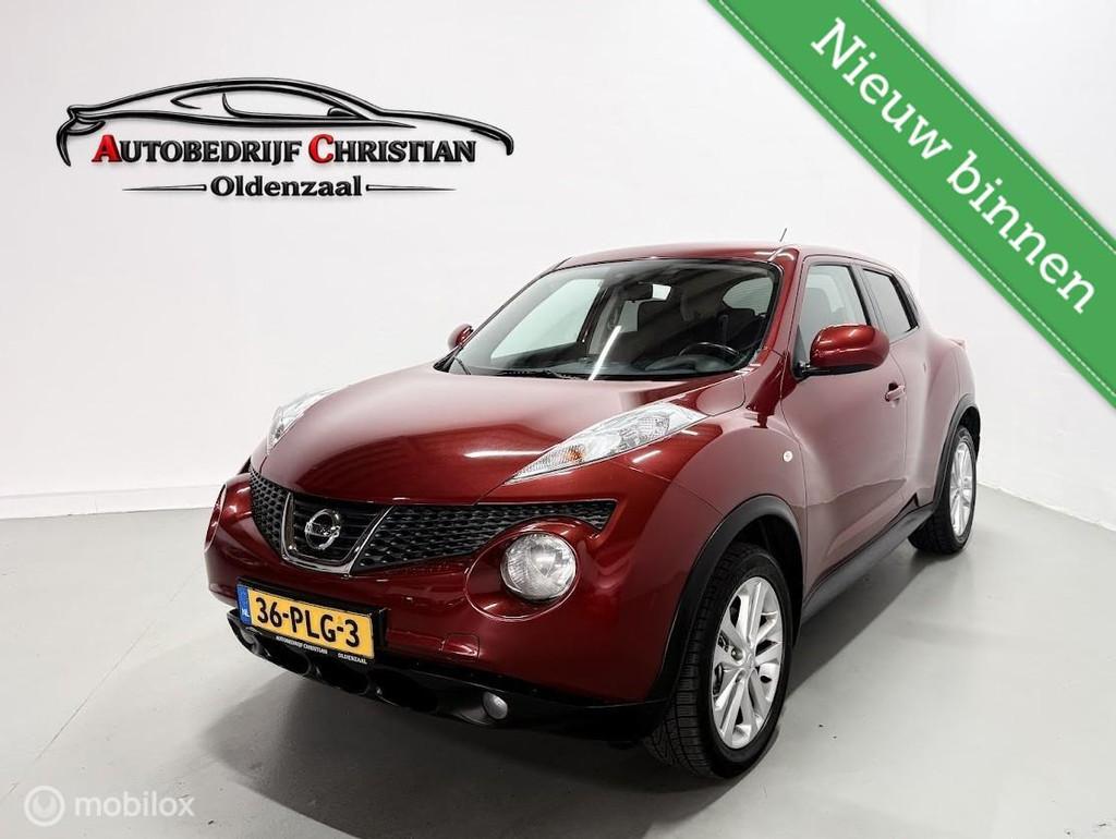 Nissan Juke 1.6 Acenta Eco | CLIMA | AFN. TREKHAAK, Auto's, Nissan, Euro 5, 4 cilinders, Origineel Nederlands, Bedrijf
