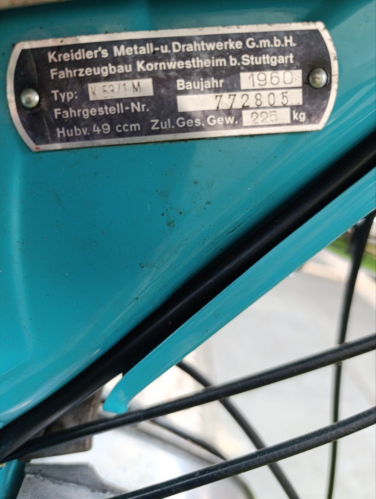 Kreidler Florett K 53/1 M uit 1960 - Prachtig gerestaureerd, Ophalen