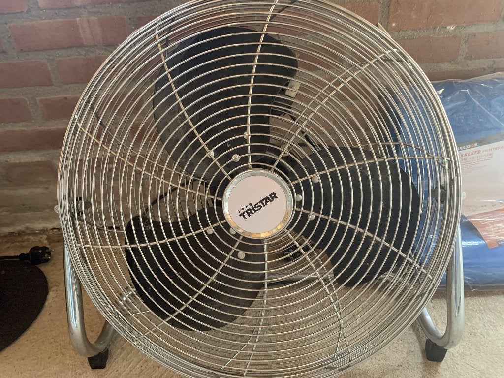 vloerventilator, Witgoed en Apparatuur, Ventilatoren, Ophalen, Gebruikt, Vloerventilator