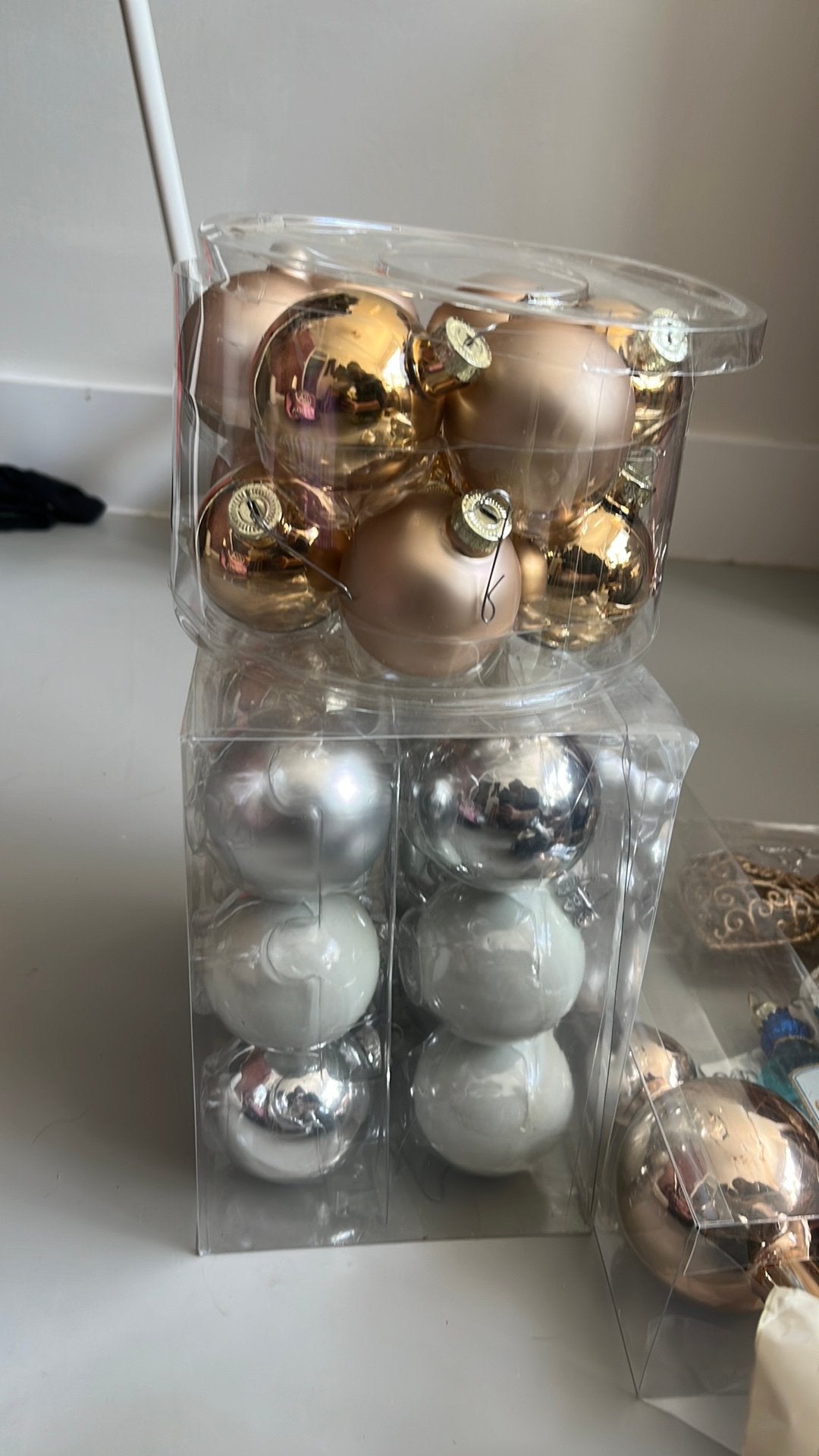 Kerstboom versieringen, Ophalen, Gebruikt