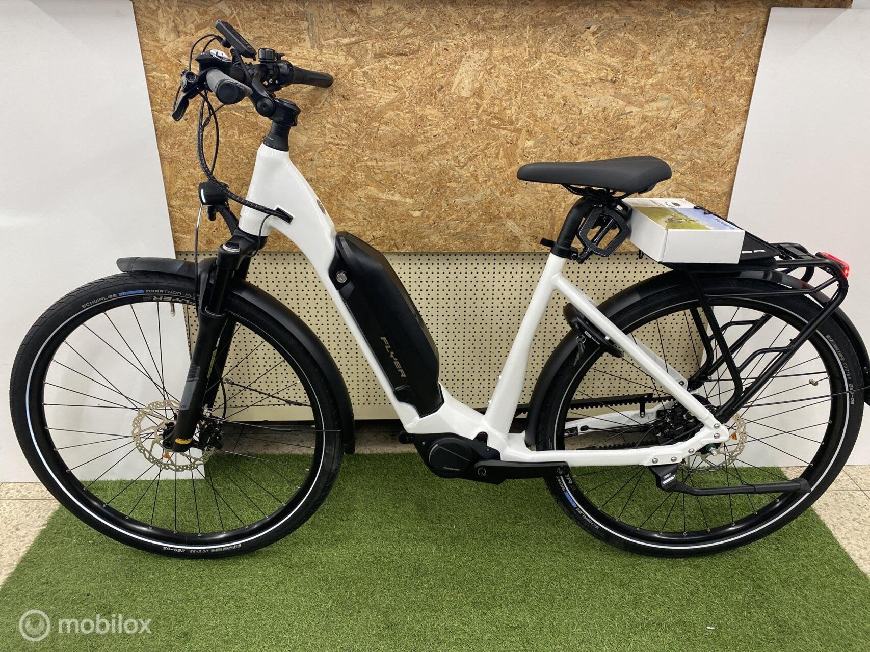 FLYER UPSTREET5 7.43 MIDDENMOTOR ELEKTRISCHE DAMESFIETS BELT, Fietsen en Brommers, Elektrische fietsen, Overige merken, FLYER