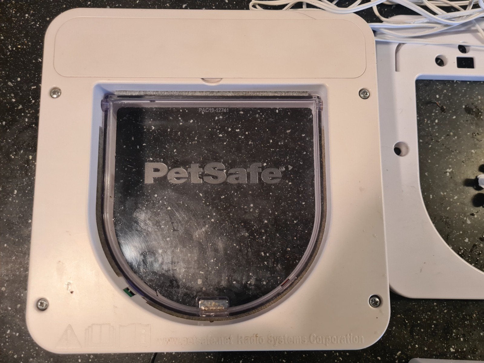 Petsafe kattenluik Smartflap microchip, Ophalen of Verzenden, Gebruikt