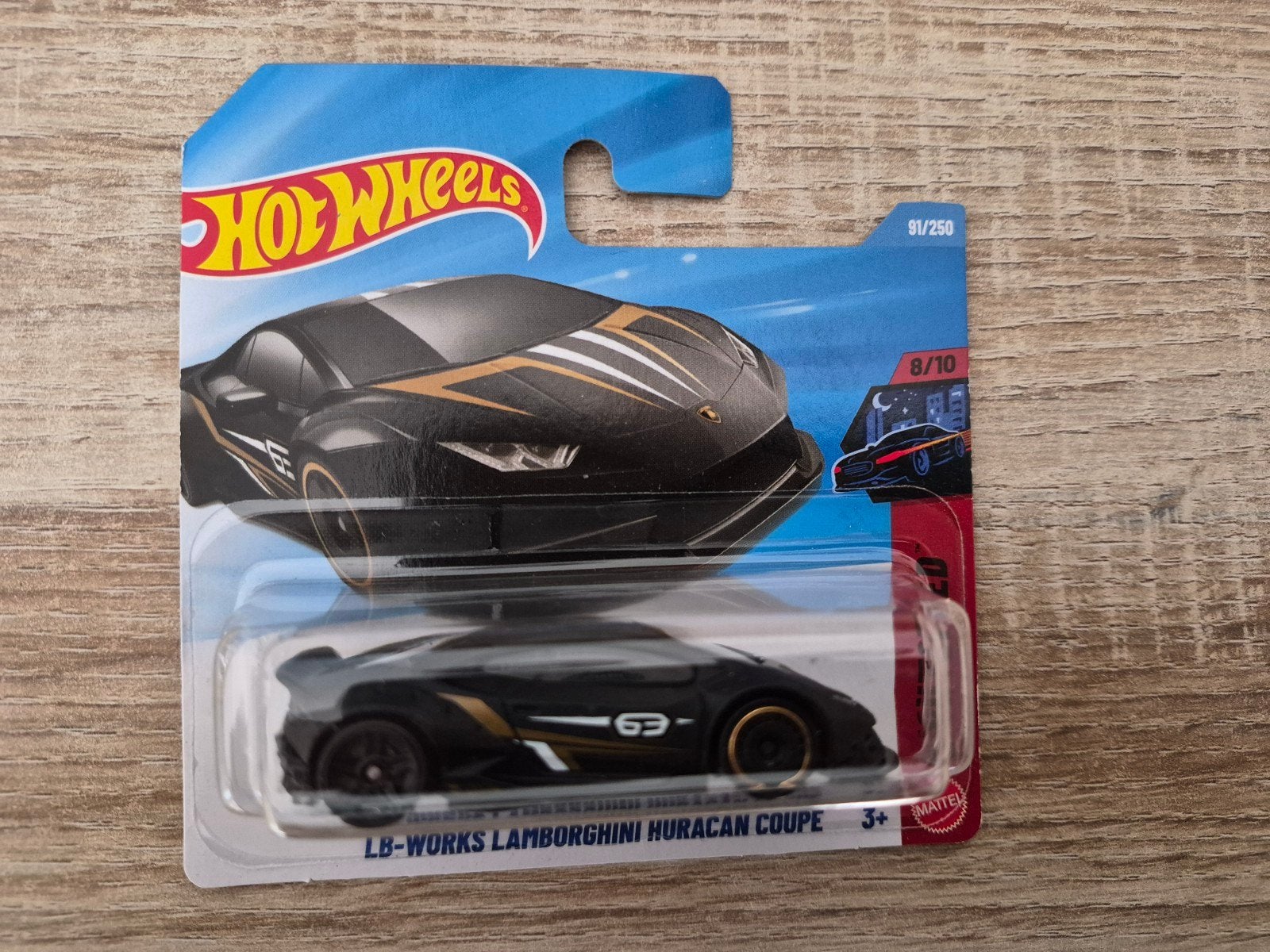 LB-Works Lamborghini Huracán Coupe 1:64 (Hotwheels), Ophalen of Verzenden, Nieuw, Auto